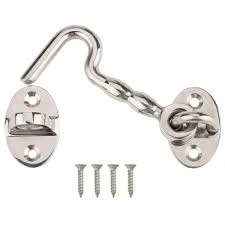 Can metal door lock hooks be used for both residential and commercial applications?