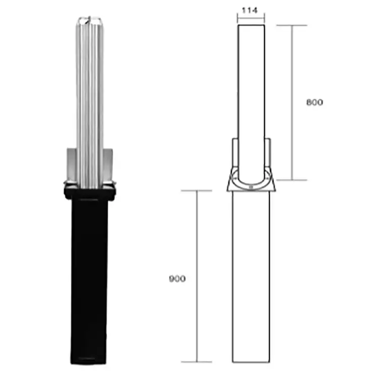 What is the installation process for bollards?