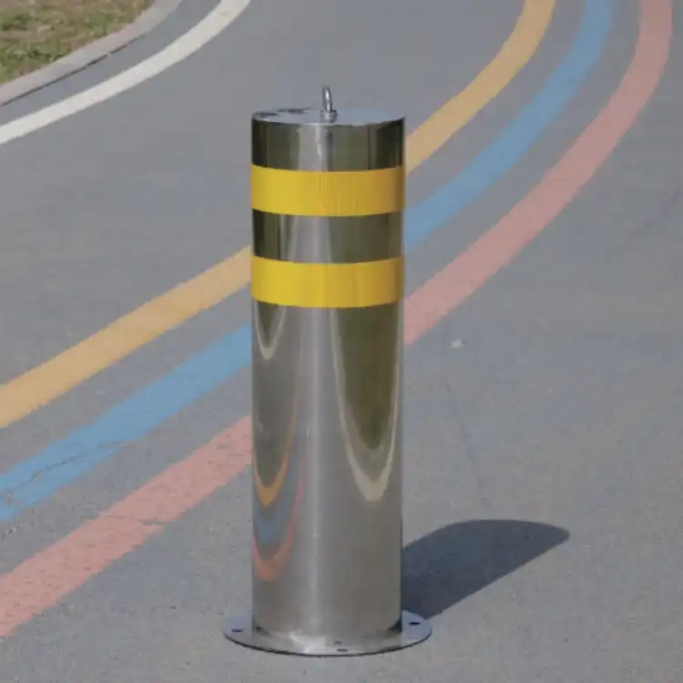 How to install bollards in dirt?