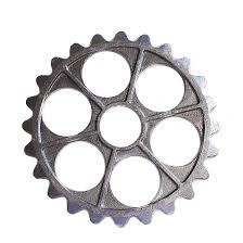 What are the advantages of using cast iron spider wheels?