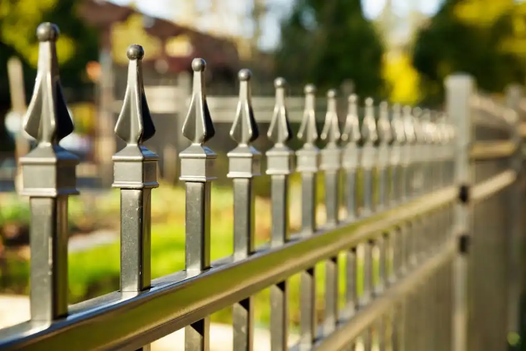 How do you install metal fence posts?