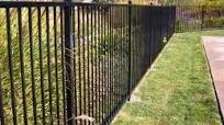 How to fix metal fence?