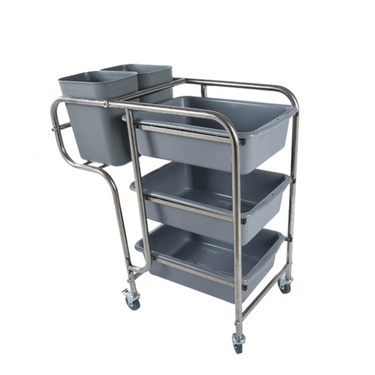 Hotel restaurant tavern collect cleaning trolley Hotel restaurant tavern collect cleaning trolley