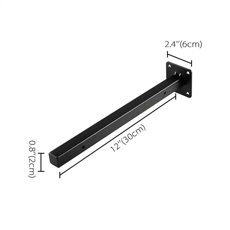 Metal wall-mounted shelf bracket Metal wall-mounted shelf bracket