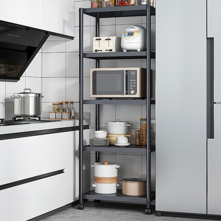 Metal kitchen shelf storage shelf snack rack Metal kitchen shelf storage shelf snack rack