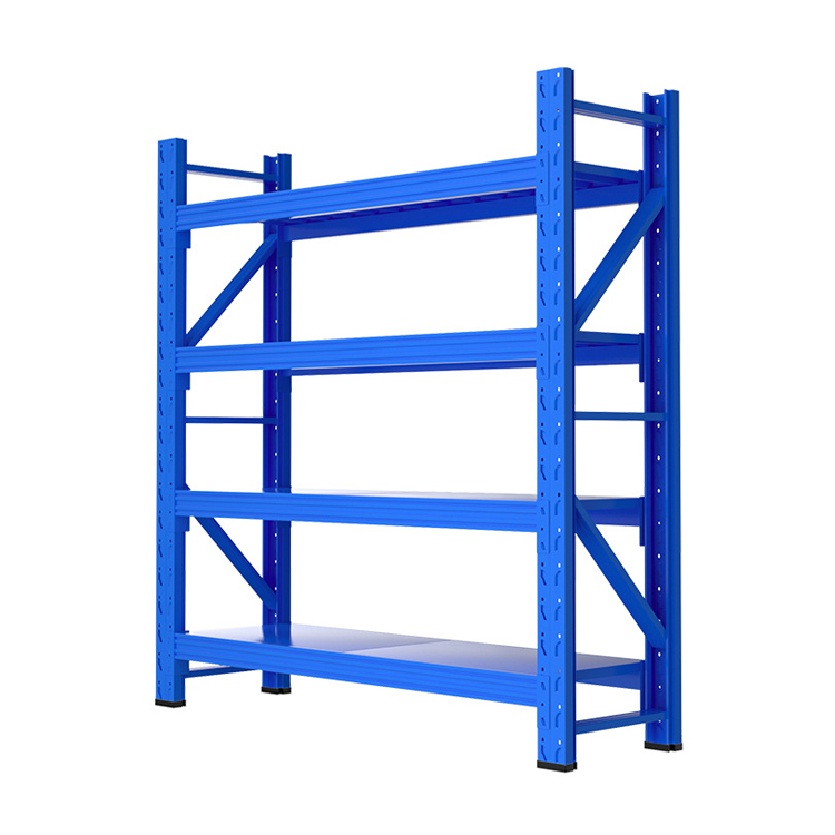 Storage shelf steel frame commercial bearing rack Storage shelf steel frame commercial bearing rack