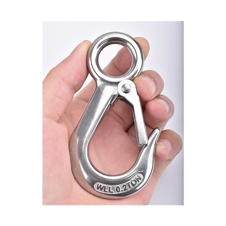 Stainless steel lifting hook heavy duty cargo hook Stainless steel lifting hook heavy duty cargo hook